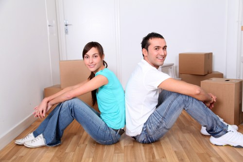 Local van transport in Leamouth for household and business items