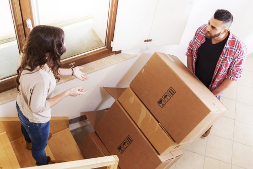 Secure vehicle loading and road safety checks for van removals